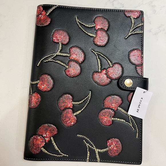 COACH NEW CHERRY NOTEBOOK 🍒 - Picture 2 of 11